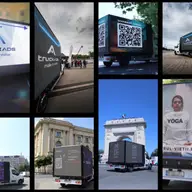Publicitatea pe ecrane LED mobile: avantaje pentru branduri și afaceri locale