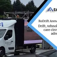 Drift, tehnologie și reclame care circulă odată cu adrenalina la Rodrift Arena Națională 2025