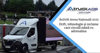 Drift, tehnologie și reclame care circulă odată cu adrenalina la Rodrift Arena Națională 2025