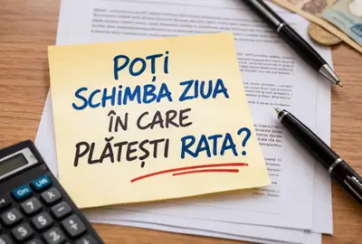 Gestionarea creditelor: când poți modifica data plății ratei