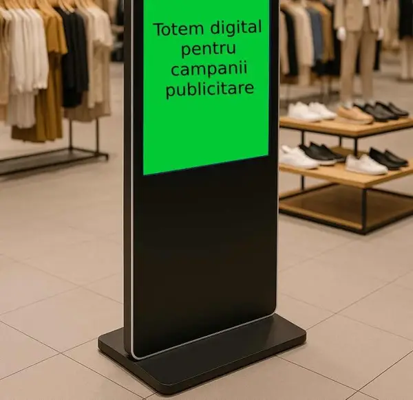 Totem digital pentru campanii promoționale: Cum atragi atenția exact când contează